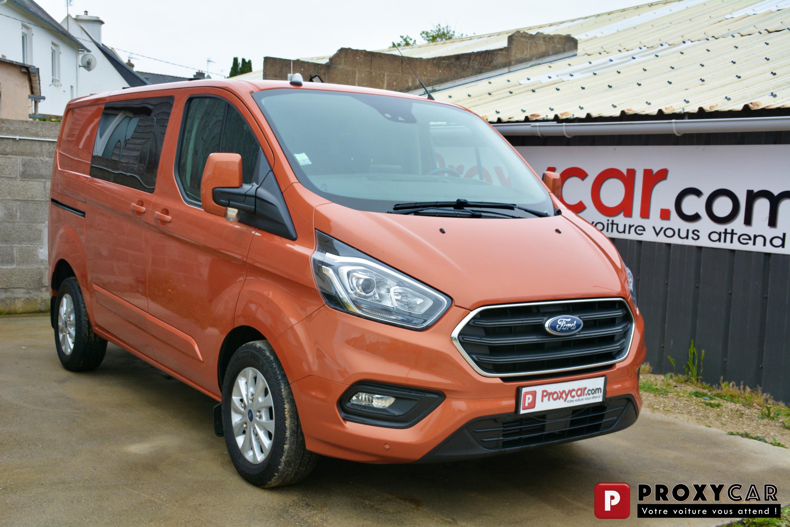 FORD TRANSIT CUSTOM CABINE APPROFONDIE - Acheter voiture ford