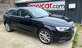 AUDI A3 SportBack Ambiente 1.6 TDI 110cv DSG 7 2015 Noire complet