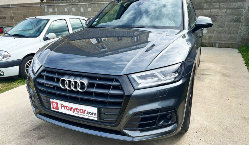 AUDI Q5 S-Line 2018 quattro 2.0 TDI 190cv Gris proxycar Trebeurden bretagne complet