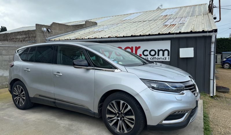 RENAULT ESPACE V Initiale 2.0 DCI 200CV EDC BOITE AUTO GRIS CLAIR 2019 Attelage Occasion Bretagne complet