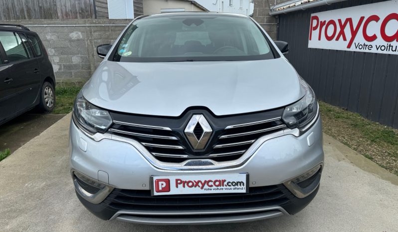 RENAULT ESPACE V Initiale 2.0 DCI 200CV EDC BOITE AUTO GRIS CLAIR 2019 Attelage Occasion Bretagne complet